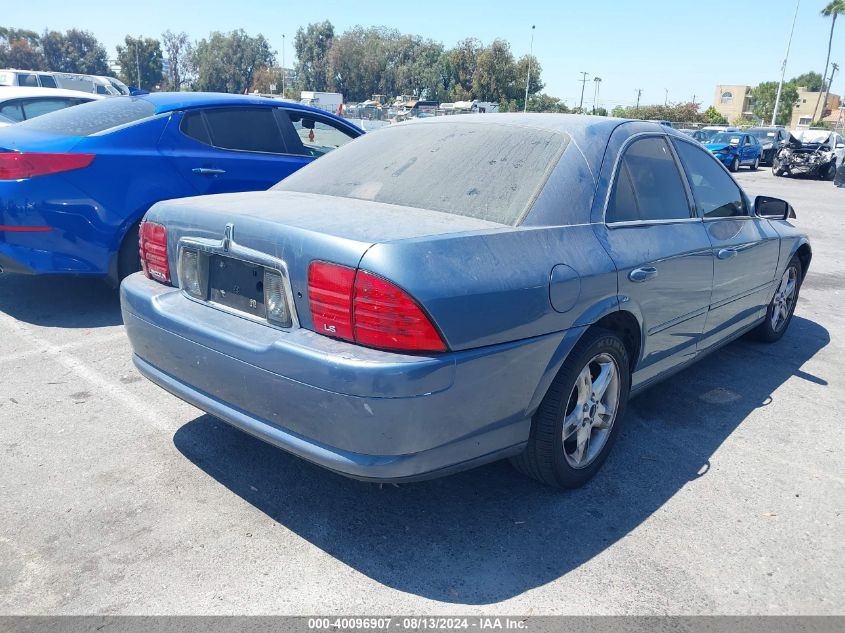 1LNHM87A0YY911832 2000 Lincoln Ls V8 Auto