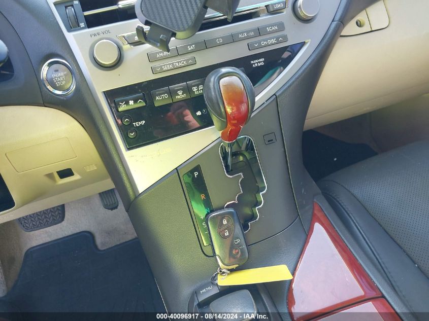 2011 Lexus Rx 350 VIN: 2T2ZK1BA2BC057527 Lot: 40096917