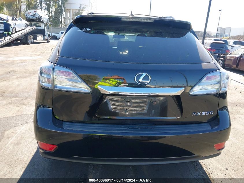 2011 Lexus Rx 350 VIN: 2T2ZK1BA2BC057527 Lot: 40096917