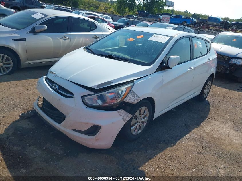 KMHCT5AE9FU218995 2015 HYUNDAI ACCENT - Image 2