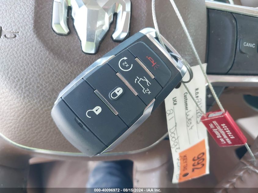 2021 RAM 1500 LARAMIE  4X4 5'7 BOX - 1C6SRFJT8MN773759