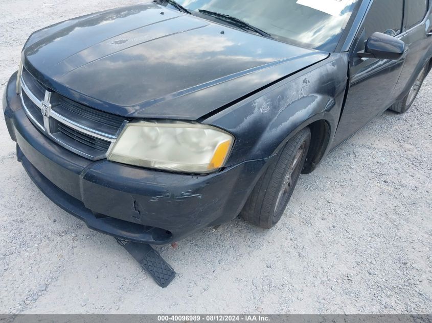 2010 Dodge Avenger R/T VIN: 1B3CC5FB6AN163820 Lot: 40096989
