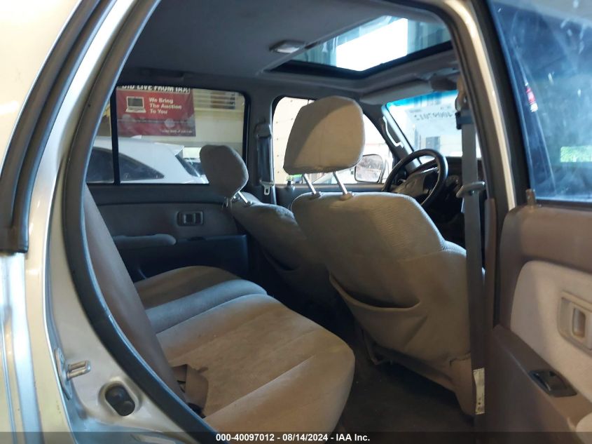 JT3HN86R9Y0303268 2000 Toyota 4Runner Sr5 V6