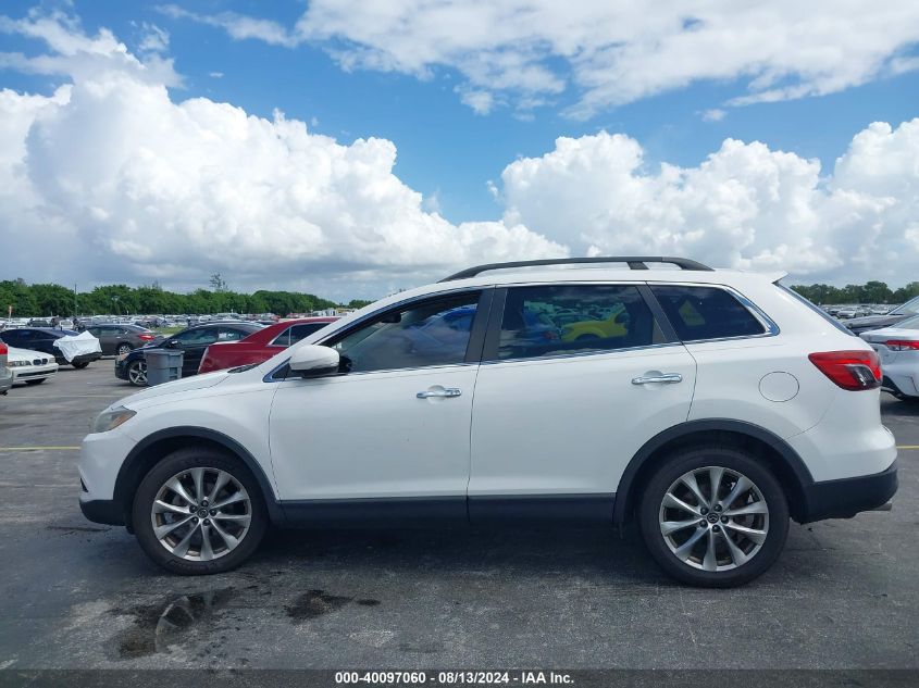 2014 Mazda Cx-9 Grand Touring VIN: JM3TB2DA3E0445370 Lot: 40097060