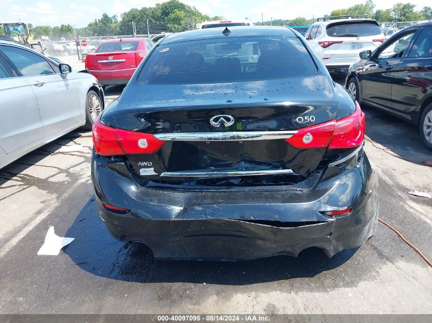 JN1CV7AR3GM251640 2016 Infiniti Q50 2.0T Base