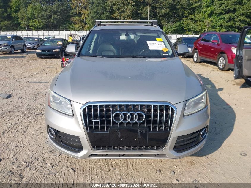 2013 Audi Q5 2.0T Premium VIN: WA1LFAFPXDA055104 Lot: 40097126