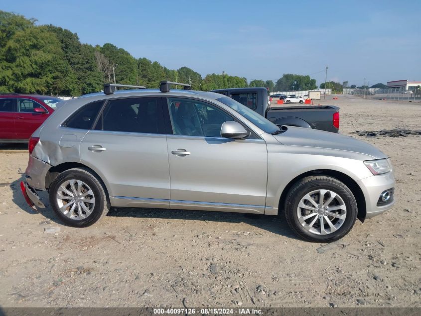 2013 Audi Q5 2.0T Premium VIN: WA1LFAFPXDA055104 Lot: 40097126