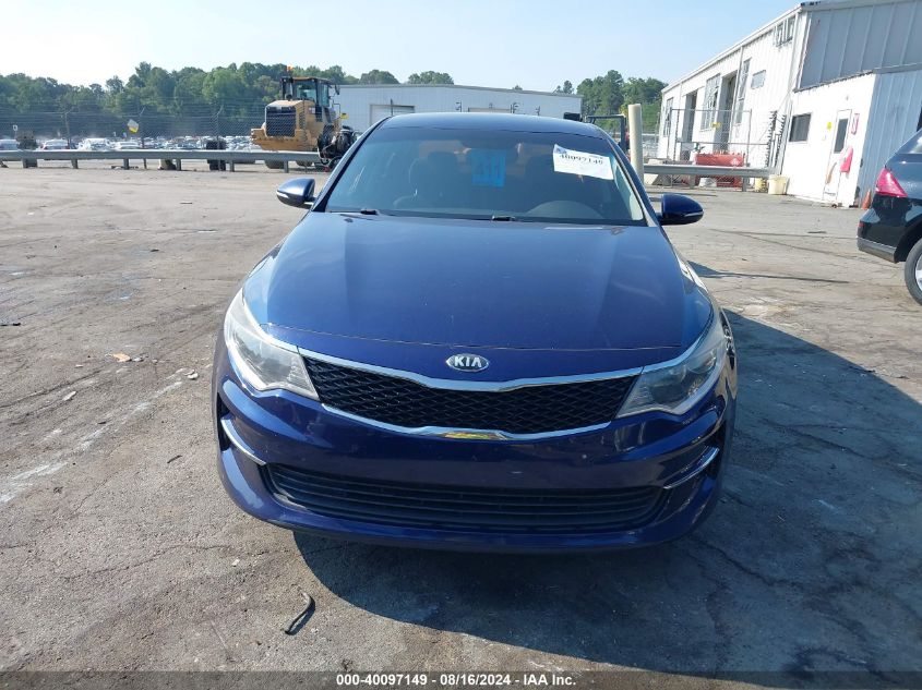 2018 Kia Optima Lx Turbo VIN: 5XXGT4L11JG179053 Lot: 40097149