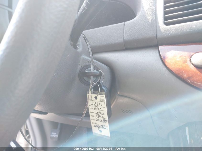 2005 Toyota Camry Xle VIN: 4T1BE32K95U946426 Lot: 40097162