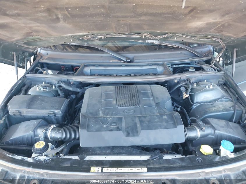 2010 Land Rover Range Rover Hse VIN: SALMF1D4XAA318313 Lot: 40097174