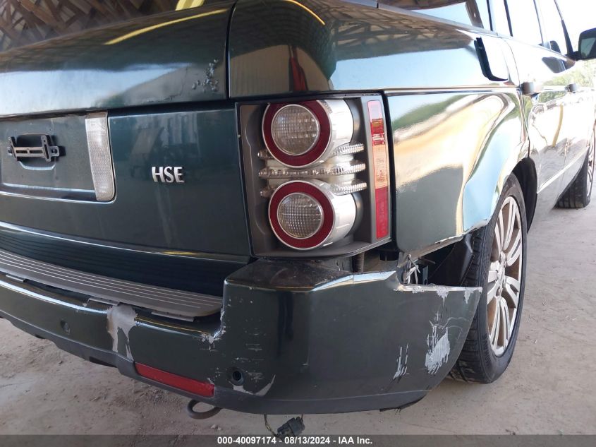 2010 Land Rover Range Rover Hse VIN: SALMF1D4XAA318313 Lot: 40097174