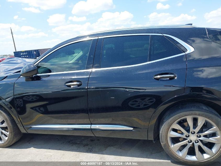 2021 Buick Envision Awd Avenir VIN: LRBFZSR42MD104732 Lot: 40097187