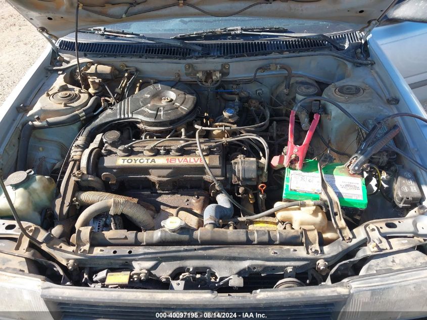 1989 Toyota Corolla Dlx VIN: 1NXAE92E9KZ045920 Lot: 40097195