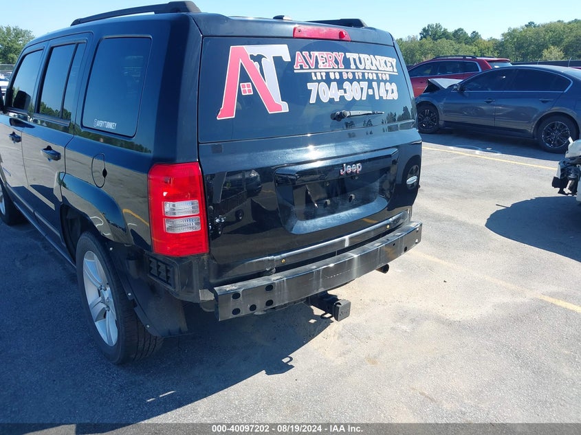 2016 JEEP PATRIOT LATITUDE - 1C4NJPFA4GD603208