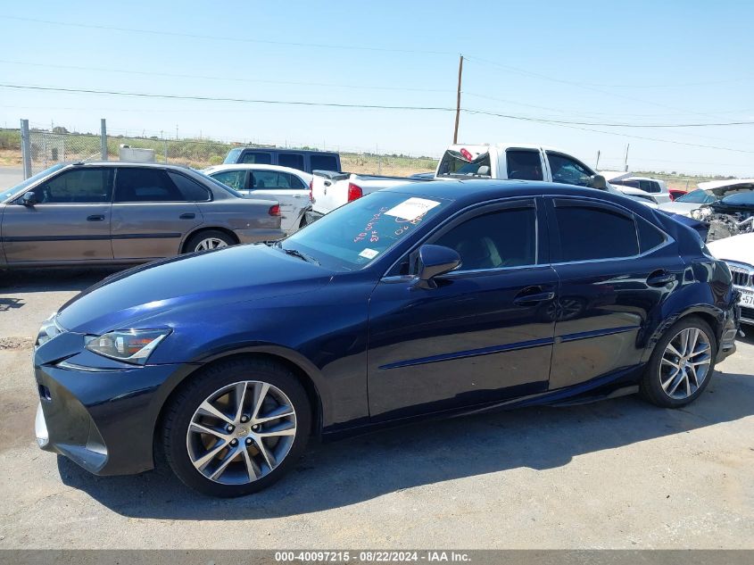 2018 Lexus Is 300 VIN: JTHBA1D22J5074238 Lot: 40097215