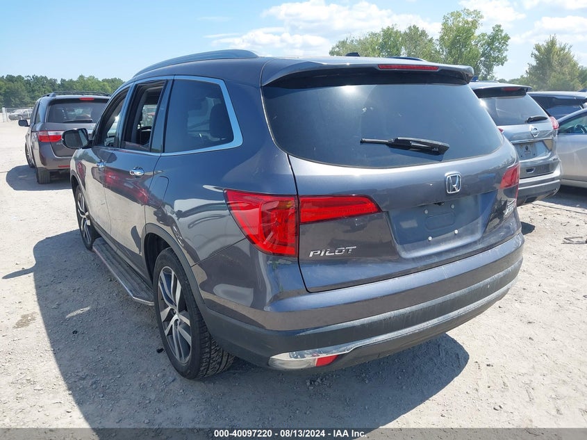 VIN 5FNYF6H92JB037142 2018 HONDA PILOT TOURING