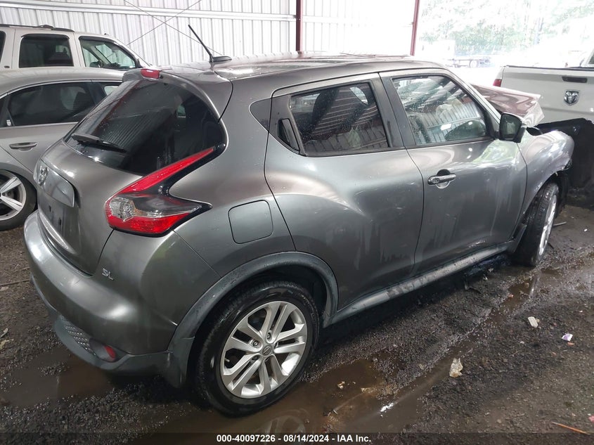 2015 Nissan Juke Sl VIN: JN8AF5MR2FT501301 Lot: 40097226