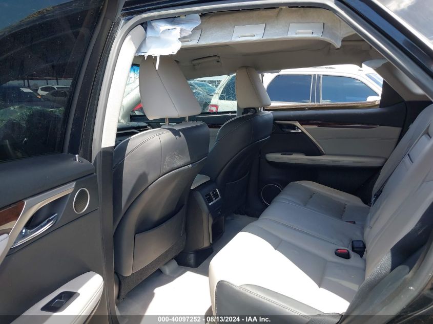 2017 Lexus Rx 350 VIN: 2T2ZZMCA4HC050406 Lot: 40097252