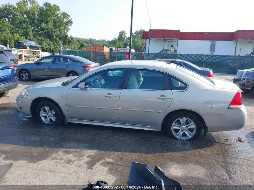 2012 Chevrolet Impala Ls VIN: 2G1WA5E32C1184088 Lot: 40097292