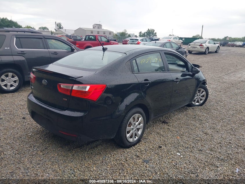 2014 KIA RIO LX - KNADM4A35E6398684