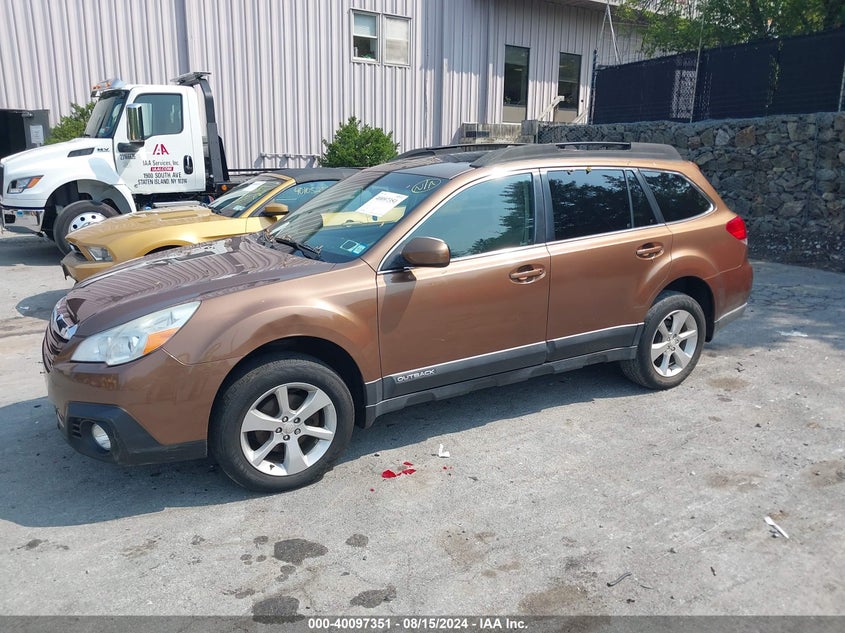 2013 SUBARU OUTBACK 2.5I PREMIUM - 4S4BRBGC0D3301524