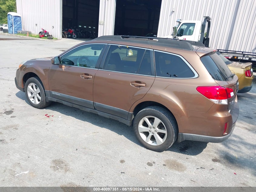 2013 SUBARU OUTBACK 2.5I PREMIUM - 4S4BRBGC0D3301524
