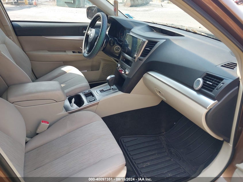 2013 SUBARU OUTBACK 2.5I PREMIUM - 4S4BRBGC0D3301524