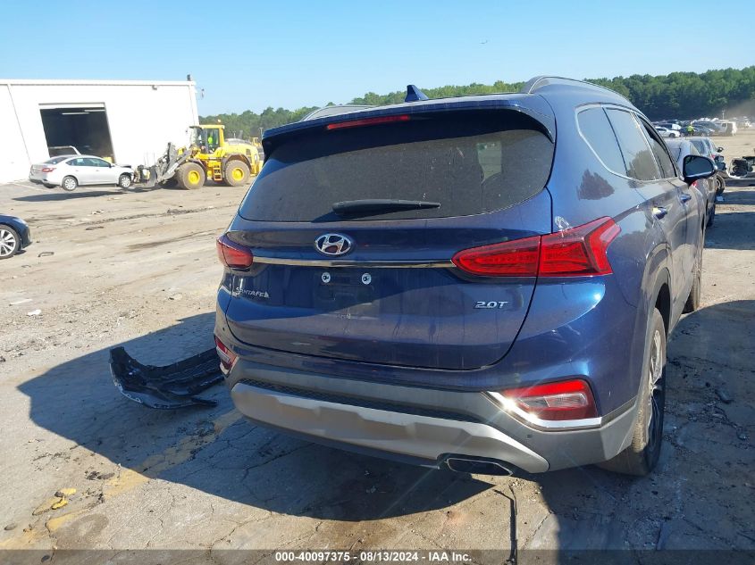 2020 Hyundai Santa Fe Limited 2.0T VIN: 5NMS53AA7LH148640 Lot: 40097375