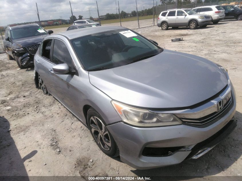 1HGCR2F39GA176468 2016 HONDA ACCORD - Image 1