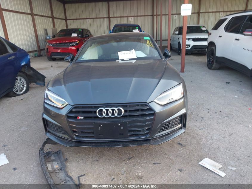 2019 Audi S5 3.0T Premium VIN: WAUB4CF58KA094639 Lot: 40097407