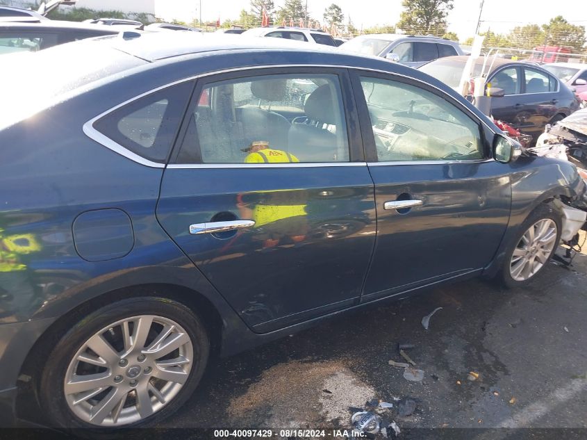 2013 Nissan Sentra Sl VIN: 3N1AB7APXDL660657 Lot: 40097429