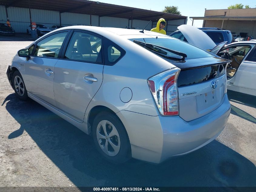 2015 Toyota Prius Two VIN: JTDKN3DU0F1931609 Lot: 40097451