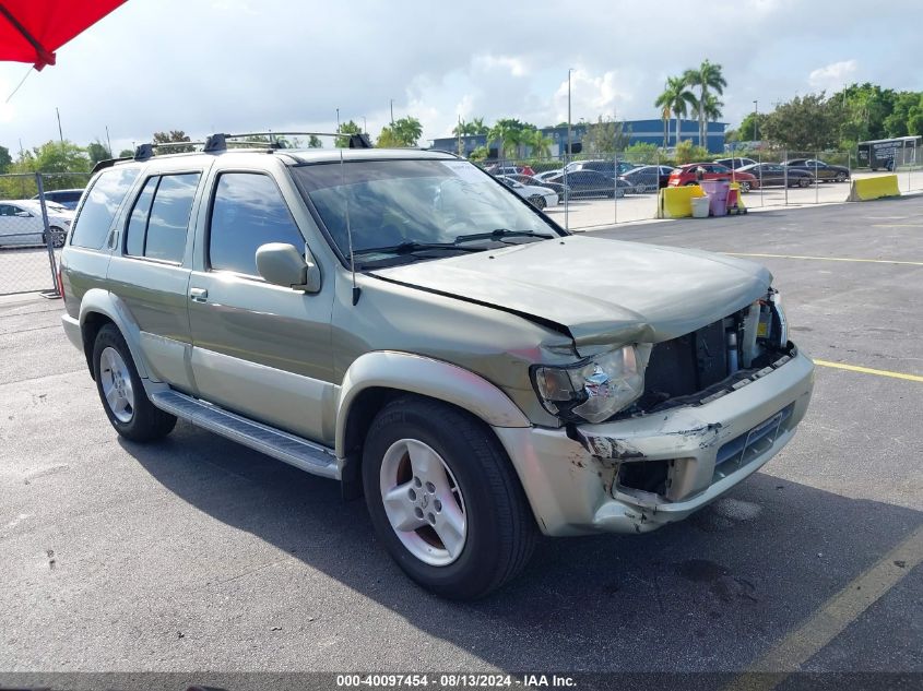 2002 Infiniti Qx4 Luxury VIN: JNRDR09Y22W251294 Lot: 40097454