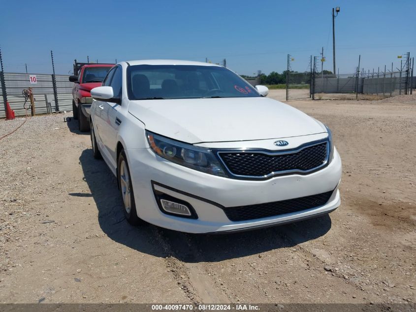 2015 Kia Optima Lx VIN: 5XXGM4A7XFG513785 Lot: 40097470