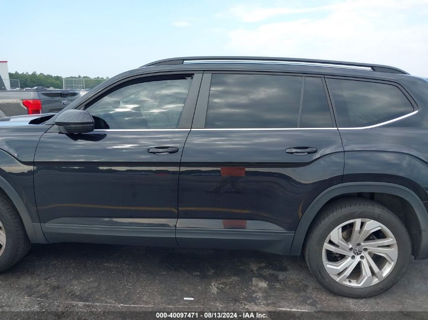 2021 Volkswagen Atlas 3.6L V6 Se W/Technology VIN: 1V2WR2CAXMC503957 Lot: 40097471