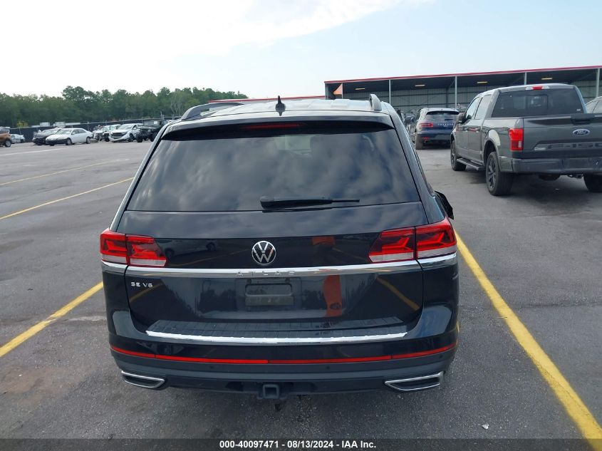 2021 Volkswagen Atlas 3.6L V6 Se W/Technology VIN: 1V2WR2CAXMC503957 Lot: 40097471