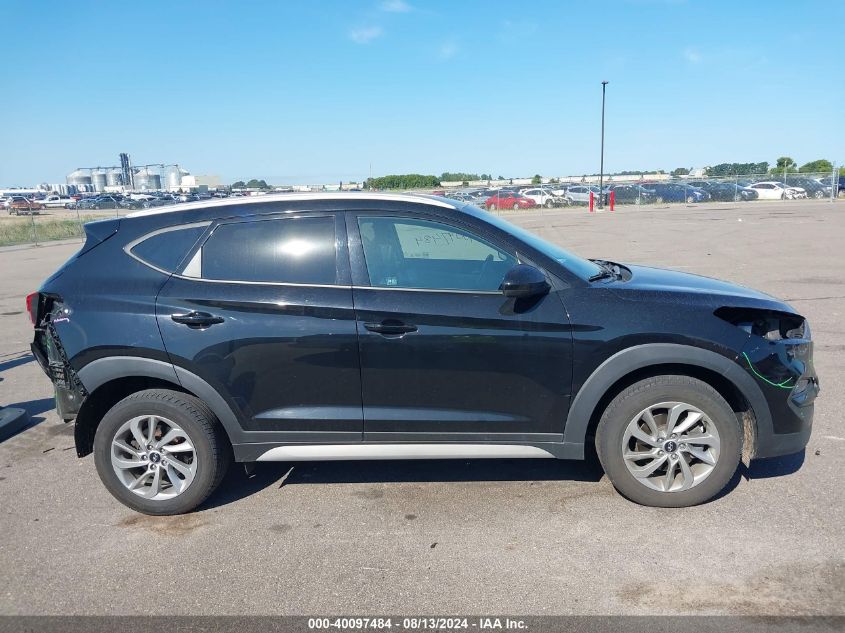 2018 Hyundai Tucson Sel VIN: KM8J3CA47JU609087 Lot: 40097484