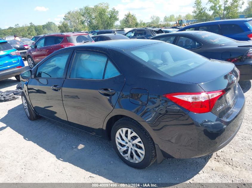 2018 Toyota Corolla Le VIN: 2T1BURHE6JC009648 Lot: 40097498