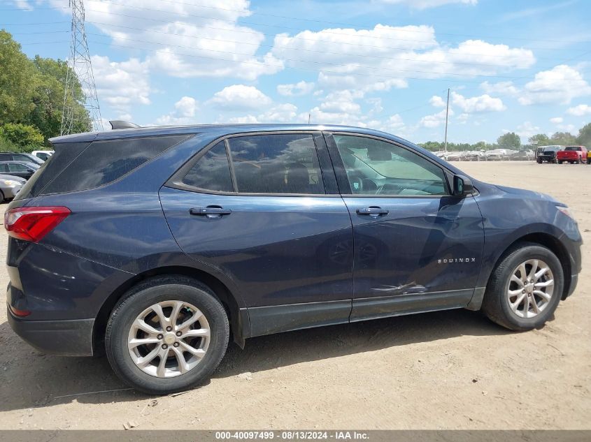 2019 Chevrolet Equinox Ls VIN: 3GNAXHEV0KL221257 Lot: 40097499