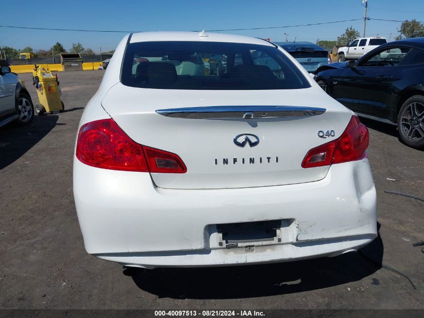 2015 Infiniti Q40 VIN: JN1CV6AP8FM502787 Lot: 40097513