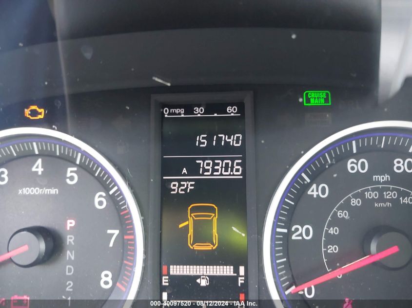 2007 Honda Cr-V Ex-L VIN: 5J6RE48767L001027 Lot: 40097520