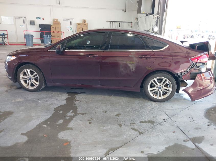 2018 Ford Fusion Se VIN: 3FA6P0HD1JR228724 Lot: 40097526