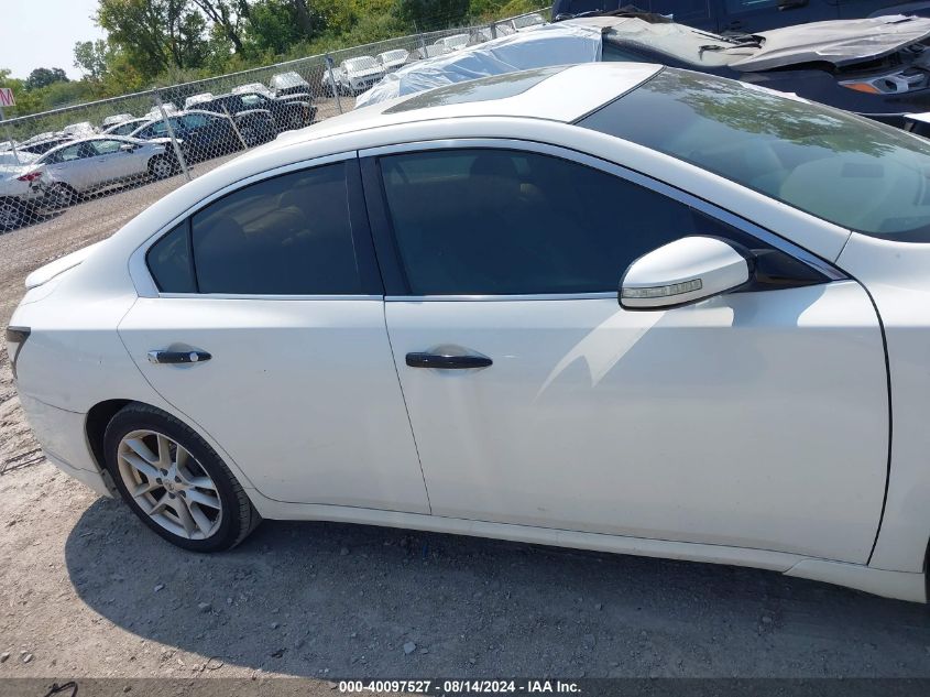 2011 Nissan Maxima 3.5 Sv VIN: 1N4AA5APXBC857508 Lot: 40097527