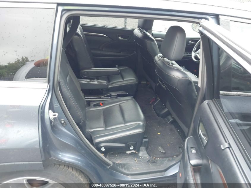 2014 Toyota Highlander Limited Platinum V6 VIN: 5TDDKRFH0ES062936 Lot: 40097528