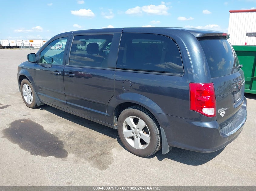 2013 DODGE GRAND CARAVAN SE - 2C4RDGBG7DR710376