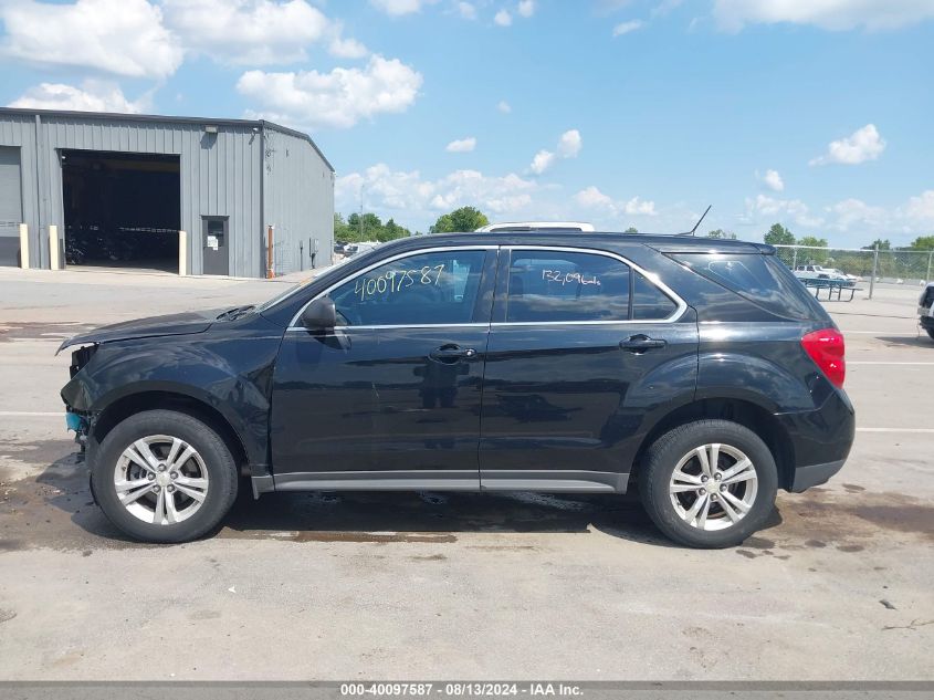 2013 Chevrolet Equinox Ls VIN: 2GNALBEK1D6314908 Lot: 40097587