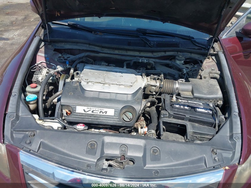 2011 Honda Accord Exl VIN: 1HGCP3F87BA016041 Lot: 40097626