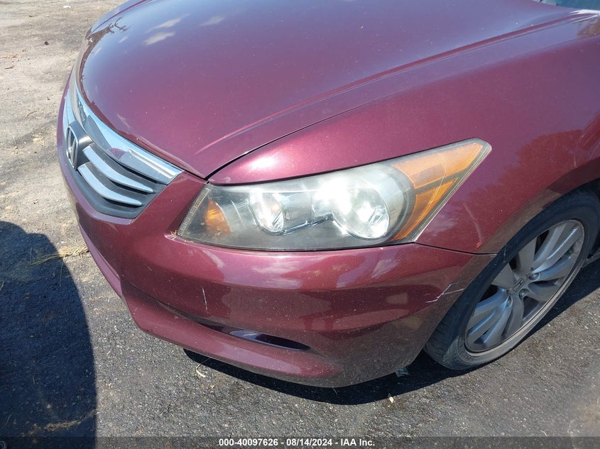 2011 Honda Accord Exl VIN: 1HGCP3F87BA016041 Lot: 40097626