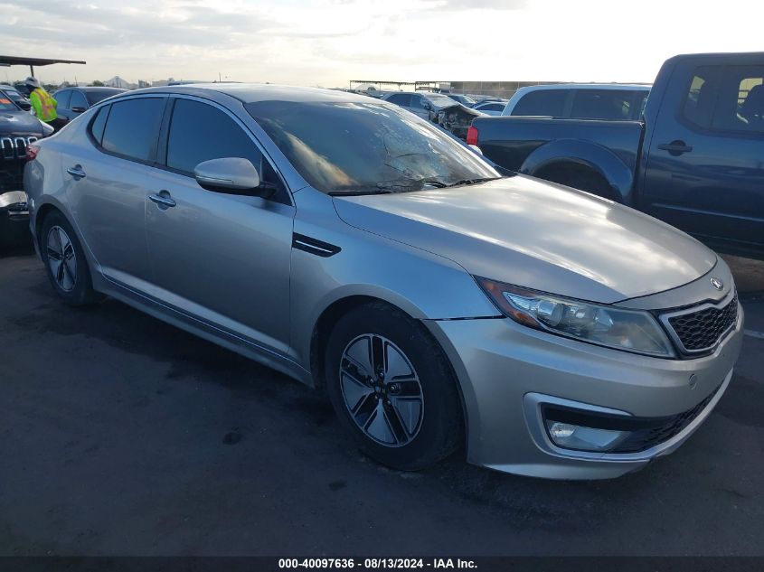 2012 Kia Optima Hybrid VIN: KNAGM4AD8C5022683 Lot: 40097636