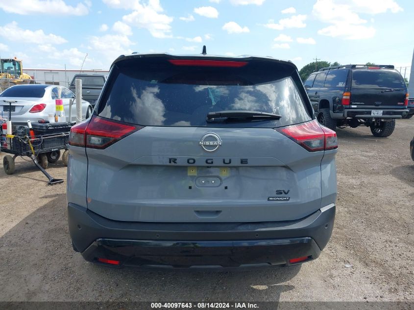 2023 Nissan Rogue Sv Fwd VIN: JN8BT3BA7PW009233 Lot: 40097643